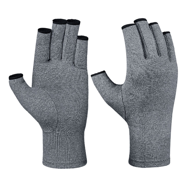 Pressure Gloves Half Finger Cycling Joint Care Sports Gloves Antiskid Fitness Gloves for Men and – product detail