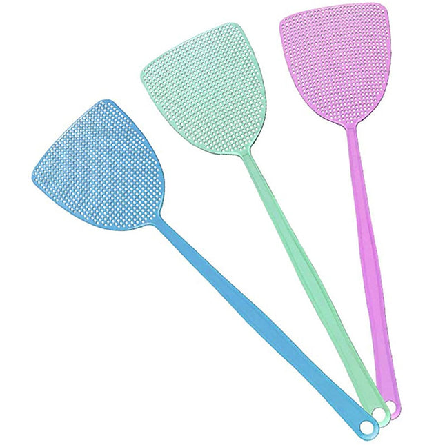 Flexible Fly Swatter Strong Manual Swat for Pest Control Long Handles for Indoor and Outdoor Racket for Bug