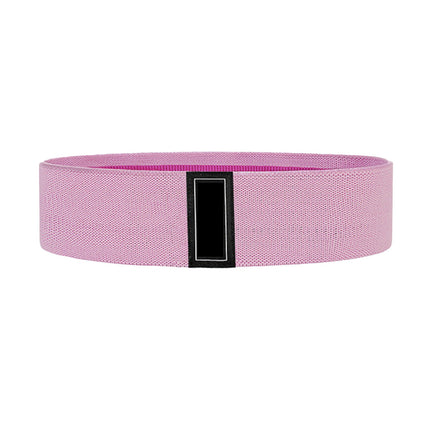 Yoga Resistance Band, Booty Legs Elastic Stretch Exercise,Fabric Cloth Workout Flexband, Loop Exercise Workout Gym Fitness Pink