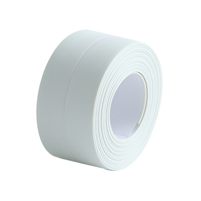 Kitchen & Bathroom Mildew-Proof Caulk Tape PE Self-Adhesive Waterproof Sealing Strip for Bathtub Shower
