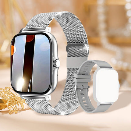 Smart Watch for Android and iPhone,Full Touch Screen with Call Function, Fitness Tracker for Music and Sleep Monitoring, IP67 Waterproof Smartwatch Compatible Unisex Design C