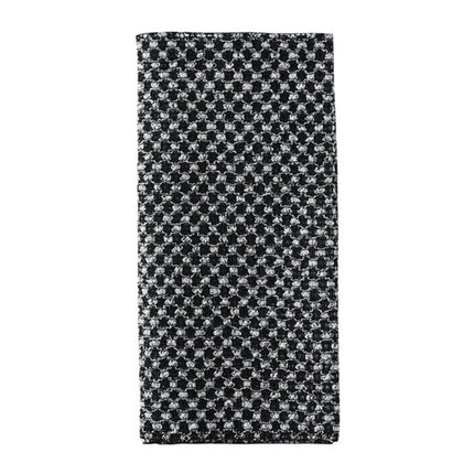Exfoliating Washcloth Towel,Extra Rough Body & Back Scrubber for Use in Shower Bath, Long Exfoliating Body Scrubber, Exfoliator Shower Towel for Men Women, 39.37x9.84 39.37" x 9.84" Black