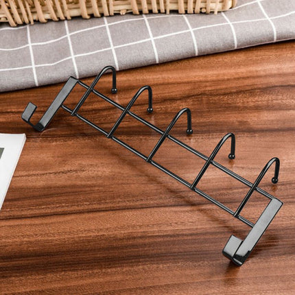 Over The Door Hooks, Door Hanger Hooks For Hanging ,Over The Door Towel Racks With 5 Coat Hook,Over The Door Towel Rack For Kitchen Bathroom Towel Holder Towels Hanger Rack Accessories,2.1 cm 5 cm