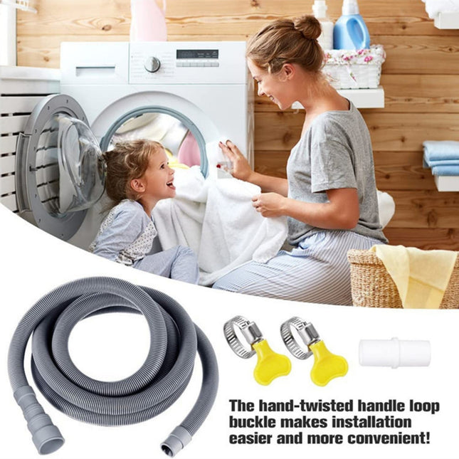 Washing Machine Drain Hose Extension Kit Durable Washer Drain Hose Universal for Washer Dishwasher – product detail