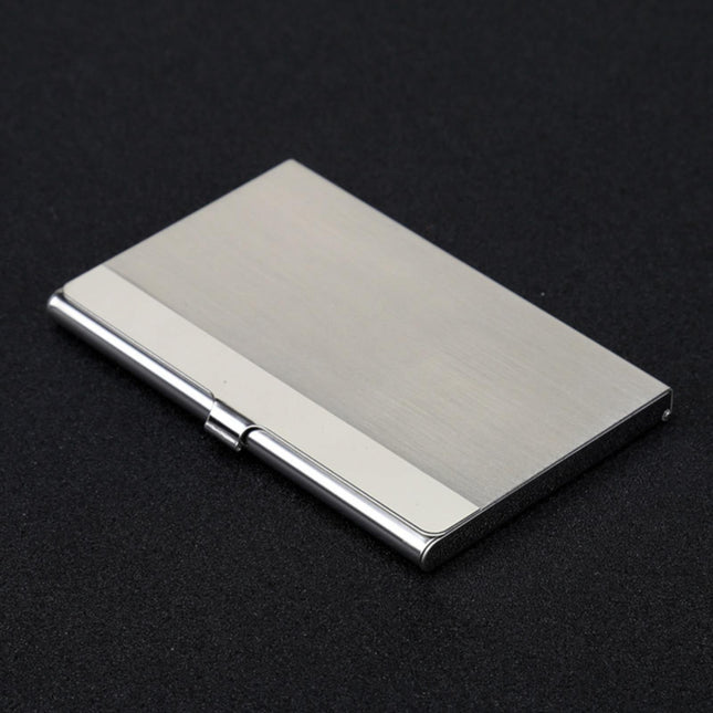 Slim Business Card Case for Men & Women Pocket Metal Case Professional Stainless Steel Business – product detail