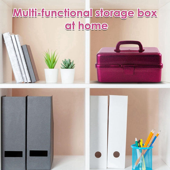 Plastic Storage Bins With Lid and Handle Plastic Latch Storage Box Stackable Storage Container – product detail