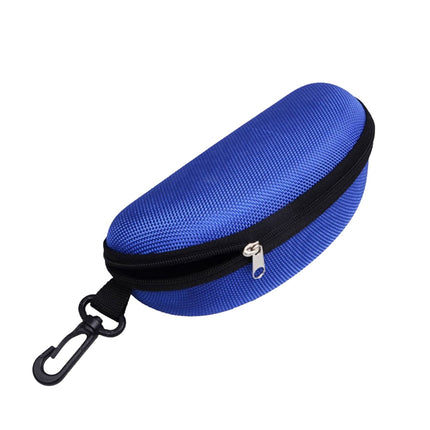 1 Pcs Eyeglass Sunglasses Cases,Sunglasses Case,Portable Travel Zipper Eyeglasses Frame,Glasses Case Hook For Mens And Womens,Portable Eyeglasses Case With Zipper,Hard Sunglasses Case,Black Red