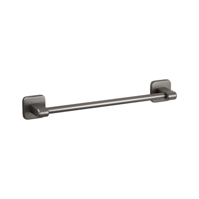 Brushed Nickel Towel Bar Towel Holder for Bathroom Wall with Hanging Length Stainless Steel Towel in Grey