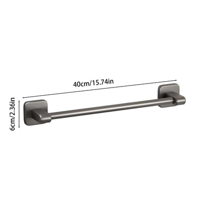 Brushed Nickel Towel Bar,Towel Holder for Bathroom Wall with Hanging Length,Stainless Steel Towel Rod,Brushed Nickel Towel Racks for Bathroom Wall Mounted,Modern Home Decor 30cm