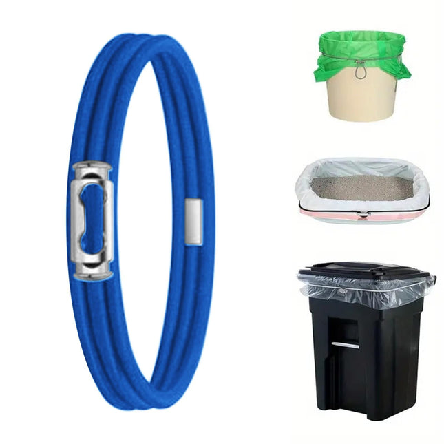 Garbage Can Rubber Bands Multifunction Litter Box Bands Fits 13-30 Gallon Bins Heavy-duty Trash Can – product detail