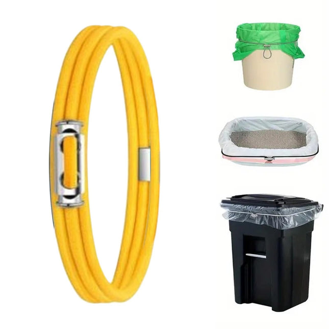 Garbage Can Rubber Bands Multifunction Litter Box Bands Fits 13-30 Gallon Bins Heavy-duty Trash Can – product detail