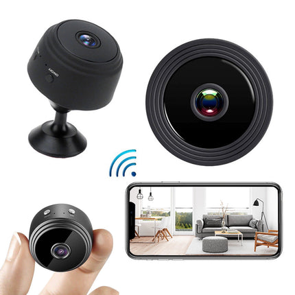 CCMAOLU Mini Security Camera 3 Pack,1080P HD WiFi Spy Camera with Night Vision,USB Powered Hidden Camera for Home Office,Remote Monitor via Phone APP,Motion Detection
