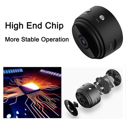 CCMAOLU Mini Security Camera 3 Pack,1080P HD WiFi Spy Camera with Night Vision,USB Powered Hidden Camera for Home Office,Remote Monitor via Phone APP,Motion Detection