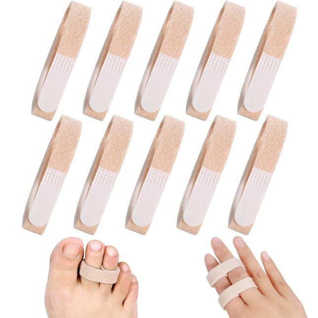 Hook and Loop Finger Wrap Tutuviw 10 Pcs Washable and Reusable Buddy Straps for Fingers