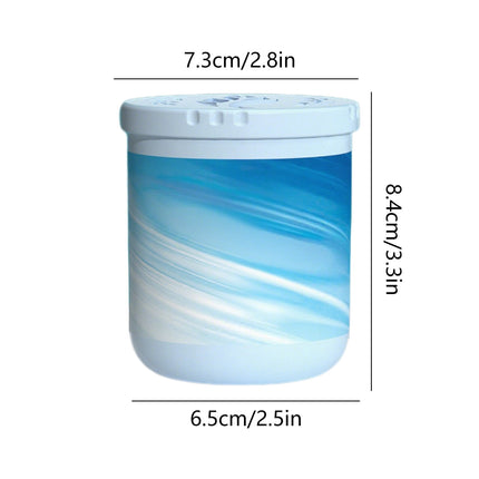 Odor Eliminators Gel Beads, Solid Air Freshener Odor Absorber Gel, Eliminates Odor in Bathrooms, Pet Scents Deodorizing Gel, Beads Air Fresheners Care for Toilet Closet Shoe Rack Bedroom Blue