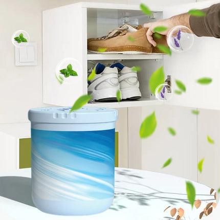 Odor Eliminators Gel Beads, Solid Air Freshener Odor Absorber Gel, Eliminates Odor in Bathrooms, Pet Scents Deodorizing Gel, Beads Air Fresheners Care for Toilet Closet Shoe Rack Bedroom Blue