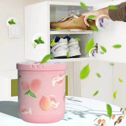 Odor Eliminators Gel Beads, Solid Air Freshener Odor Absorber Gel, Eliminates Odor in Bathrooms, Pet Scents Deodorizing Gel, Beads Air Fresheners Care for Toilet Closet Shoe Rack Bedroom Pink