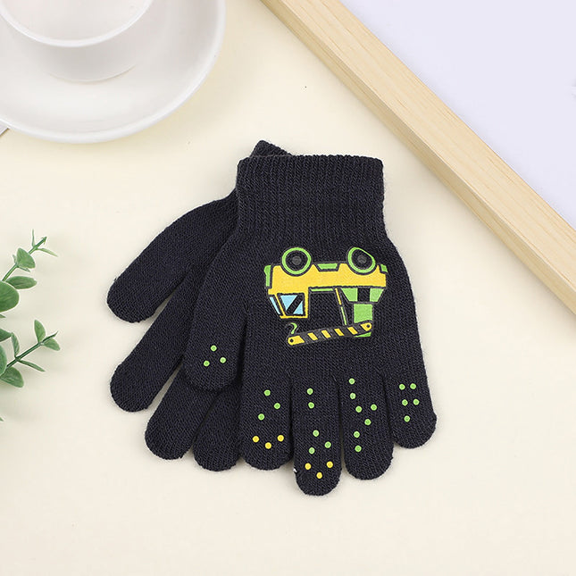 GXWEA 2T Gloves Kids Waterproof Gloves Kids Winter Thick Stretchy Warm – product detail