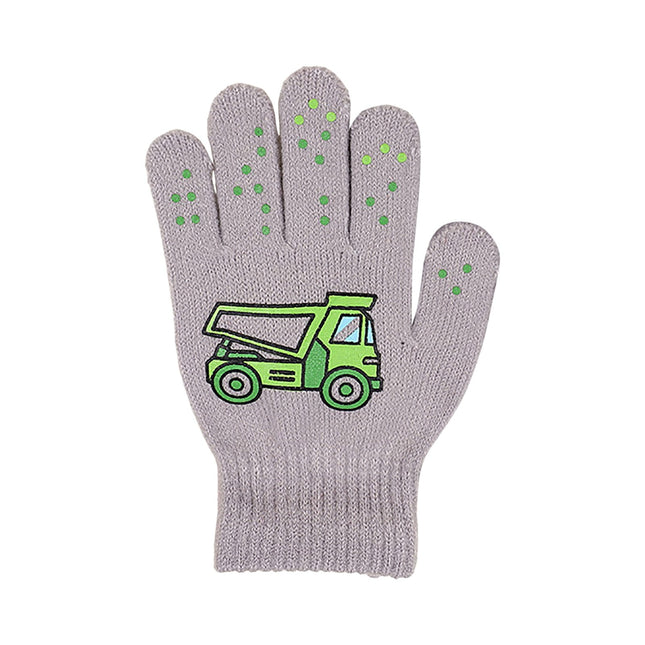 GXWEA 2T Gloves Kids Waterproof Gloves Kids Winter Thick Stretchy Warm V1189-WXFWAL-20260319-00845