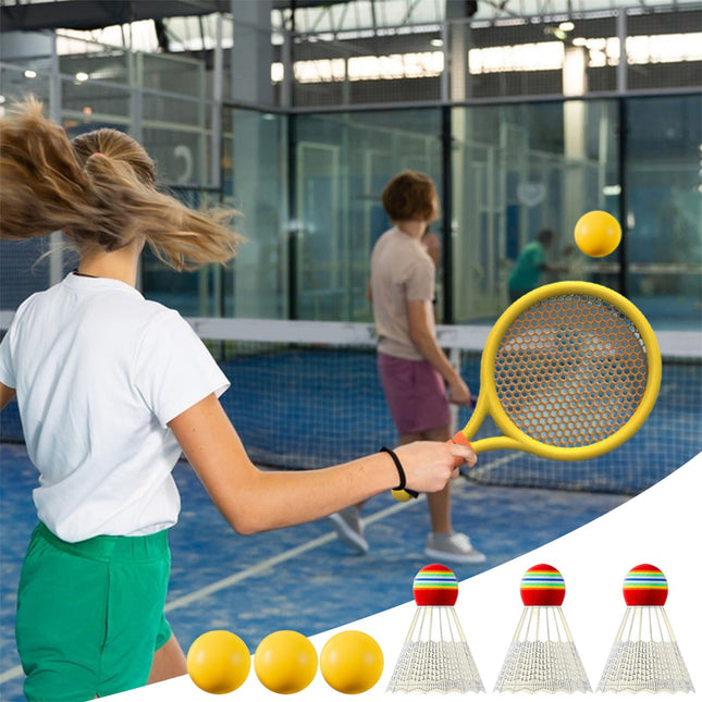 Chmadoxn Kids Badminton & Tennis Set