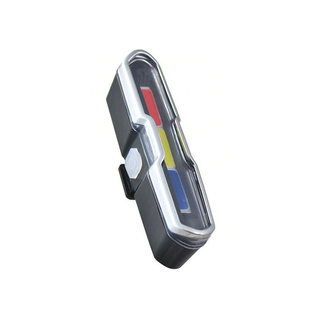 USB Rechargeable Tail Light LED Night Cycling Bike Warning Rear Tail Light for Cycling Safety(Red & Blue & – product detail