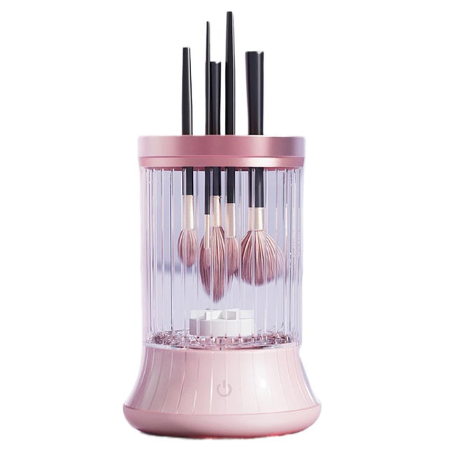 Electric Makeup Brush Cleaner Automatic Spinning Cosmetic Brush Cleaner One-Click Operation