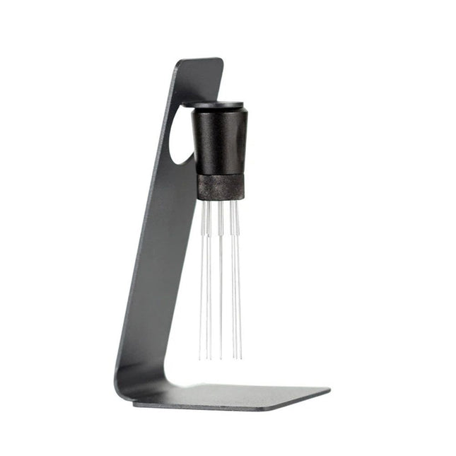 Magnetic Coffee Stirrer 0.4mm 7 Installed Pins Plus 0.25mm for Espresso Distribution Tool with Metal Stand