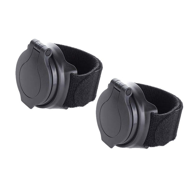 2pcs Bike Mirrors Cycling Rear View Mirror Adjustable Wrist Band Mirror Bicycle Wristband Rear View Mirror