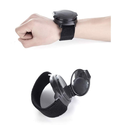2pcs Bike Mirrors Cycling Rear View Mirror Adjustable Wrist Band Mirror Bicycle Wristband Rear View Mirror
