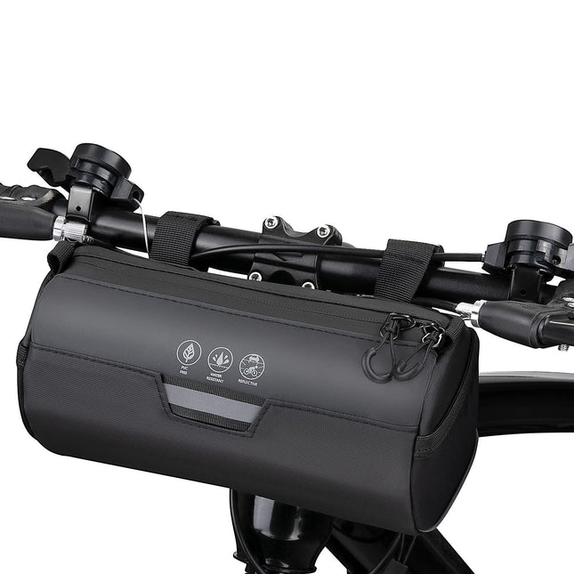 Bike Handlebar Bag Waterproof (Cylinder V1192-AZ-W-0845