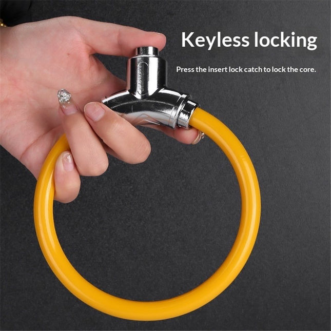 Bicycle Cable Lock Steel Cable with Keys Security Lock Theft Bike Cable Lock Portable Versatile Security – product detail