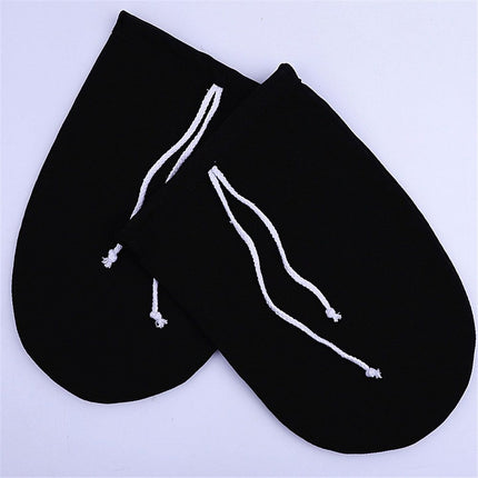4 Pcs Cast Sock for Leg Foot Cover Below Knee Sleeve Adjustable Drawstring Cast Wound Protector for Men Women Foot Leg Ankle(14.5 x 9.84 In,Black，2 pairs)