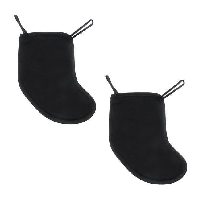 2 Pcs Violin Chinrest Pad 1/2 1/4 Cotton Chin Rest Cover Violin Shoulder to Practice Black (Style 2)