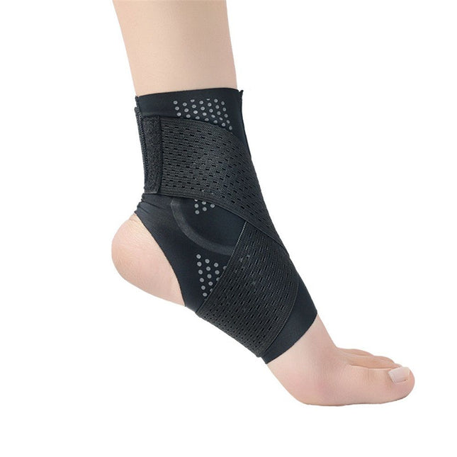 1 Pair Adjustable Compression Ankle Brace for Sprained Ankle Strong Support & Breathable Ankle