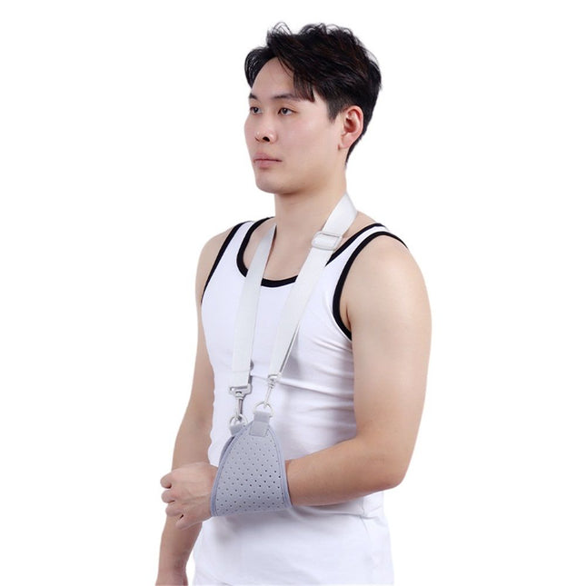 Wrist Brace with Arm Sling Adult Wrist Support Brace Belt Youth Hand Immobilizer Children Night – product detail