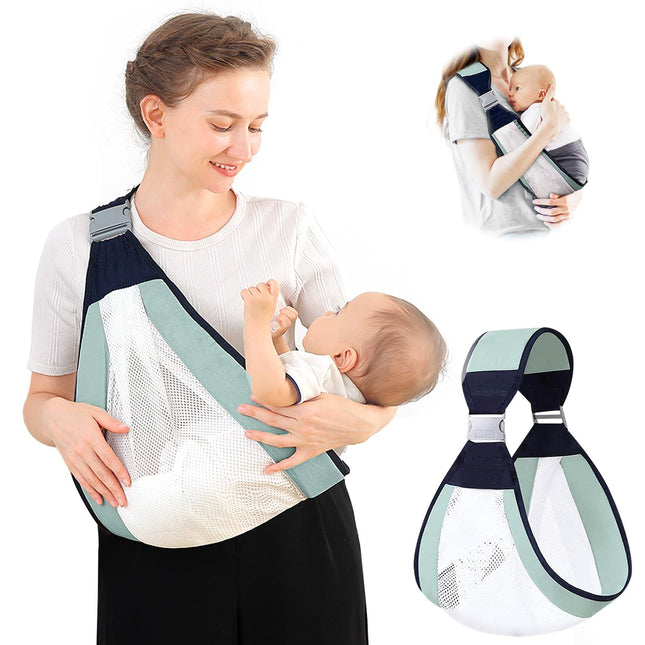 Baby Sling Carrier Adjustable Half Wrapped Sling Hip Carrier