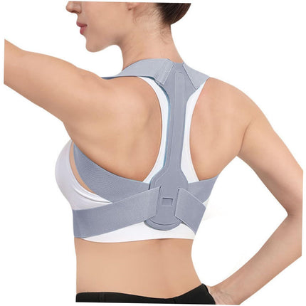 Posture Corrector for Women and Men, Adjustable Back Straightener, Upper Back Support Brace, Hunchback Posture Corrector - Relieves Neck, Shoulder, Back Pain（S）
