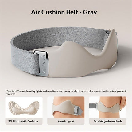 2 Packs Airbag patellar tendon support Strap, Adjustable breathable anti slip Knee Brace for Tendonitis Pain knee Relief Exercise, run, hike,play ball, high jump, climb,ride (Gray-1 pair)