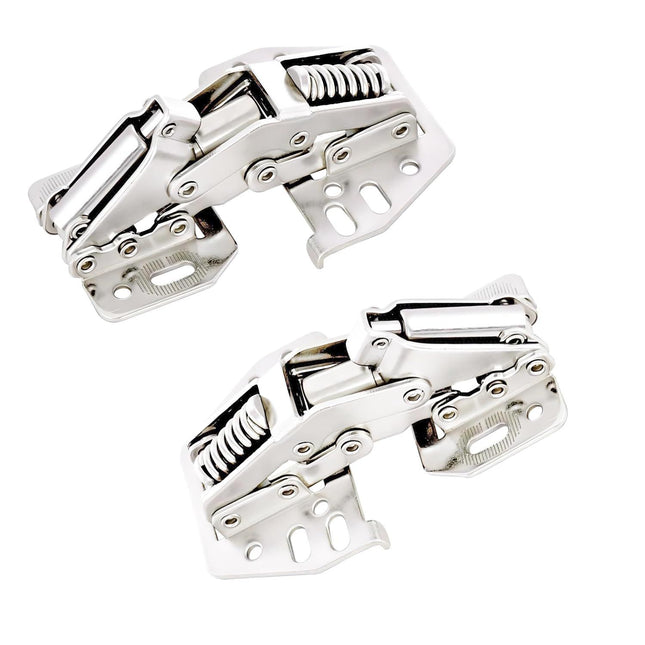 2 PCS Cabinet Hinges Heavy Duty Lid Stay Hinges Soft Close Lid Hinge Furniture Door Lift Stay Support Hinge
