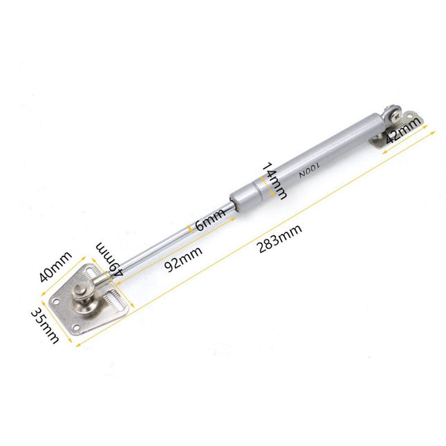 2 Pack 100N/22LBS Drop Down Gas Struts for Drop-Front Desk Downward Slowly Such as Fold-Down Desk Flap Lid – product detail