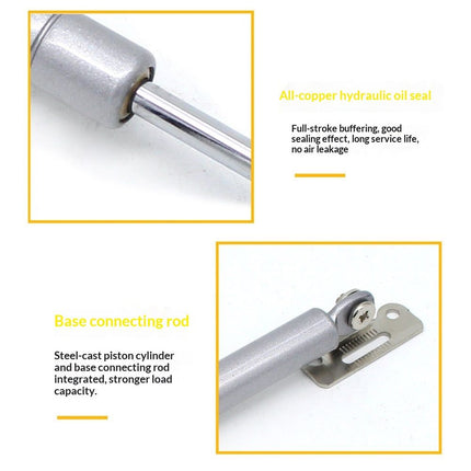2 Pack 100N/22LBS Drop Down Gas Struts for Drop-Front Desk Downward Slowly Such as Fold-Down Desk, Flap Lid