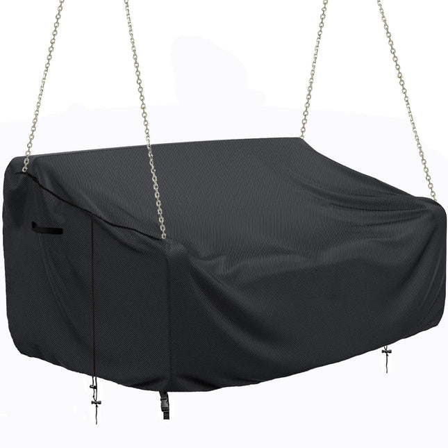 Porch Swing Cover Waterproof Outdoor Hanging Swing Cover Tear resistant All WeatherProof Patio Furniture