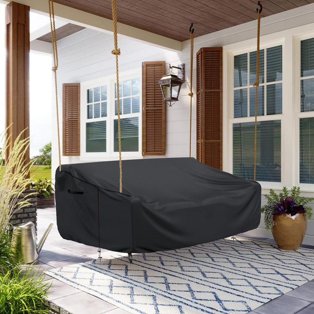 Porch Swing Cover Waterproof Outdoor Hanging Swing Cover Tear resistant All WeatherProof Patio Furniture – product detail