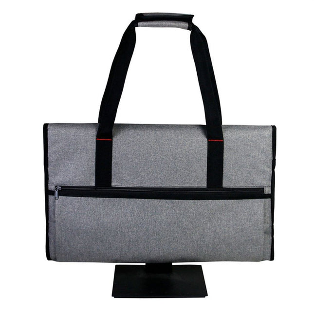 Travel Carrying Case for 27 LCD Screens and Monitors With Padded Velvet Lining Protective Monitor Bag