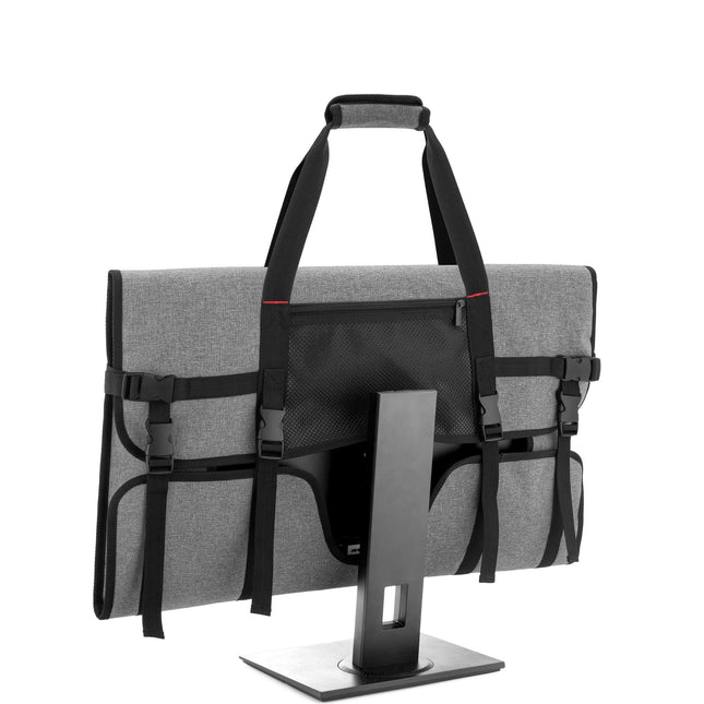 Travel Carrying Case for 27 LCD Screens and Monitors With Padded Velvet Lining Protective Monitor Bag – product detail