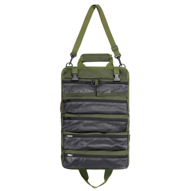 Tool Bag Roll Up Heavy Duty Portable Soft Tool Storage Organization Foldable Empty Rollup V1192-AZ-W-0886
