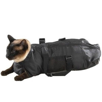 Cat Grooming Bag - Pet Carrier Grooming Bags Make Washing, Bathing, Nail Trimming, & Medication Delivery Simple, Safe & Easy | The Perfect Tool to Harness Cats Small, Medium, or Large.