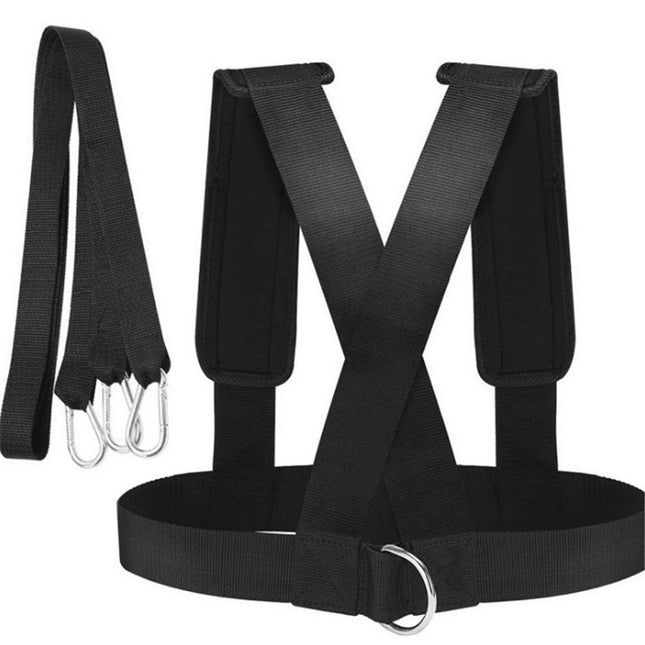 Sled Harness Workout Resistance and Assistance Trainer Physical Training Resistance Rope Kit Improving