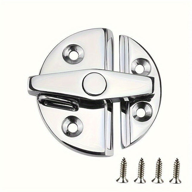 Marine Grade 316 Stainless Steel Turn Twist Button Door Catch Latchfor Door Cabinet Marine Boat