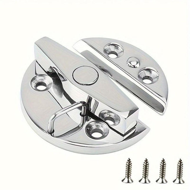 Marine Grade 316 Stainless Steel Turn Twist Button Door Catch Latchfor Door Cabinet Marine Boat – product detail